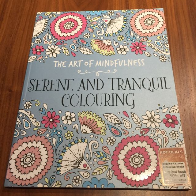 The Art of Mindfulness - Coloring Book, Hobbies & Toys, Stationery