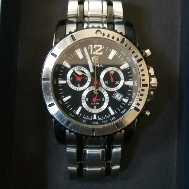 watch CYMA LE LOCLE SWITZERLAND 100 ORIGINAL