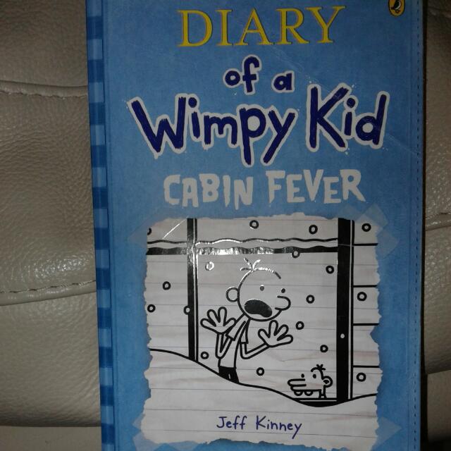 Diary Of A Wimpy Kid Cabin Fever Books Stationery Fiction On