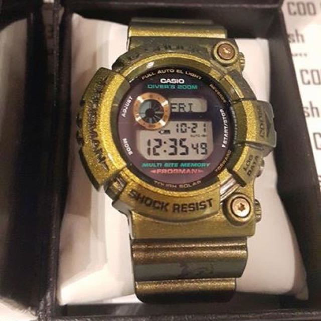 g shock frogman limited edition 2018