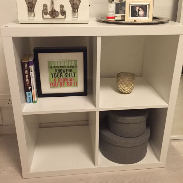 KALLAX Shelf Unit, White, 44 1/8x44 1/8 IKEA