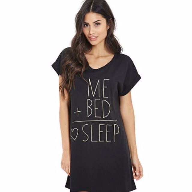 sleeping shirt dress