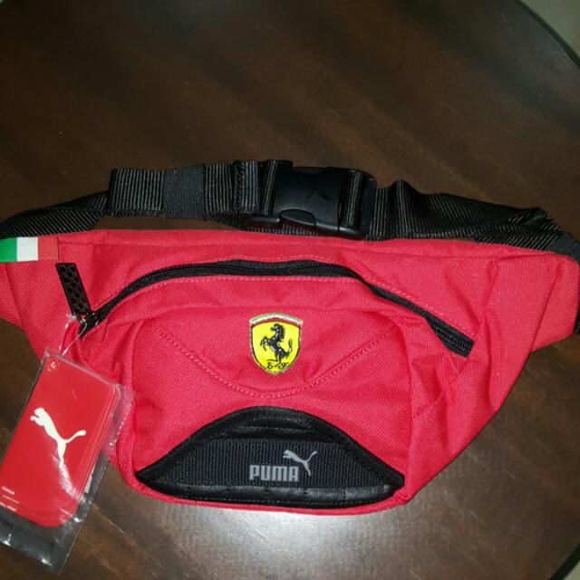 Ferrari Red Puma Fanny Waist Pouch Pack 