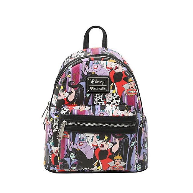 disney villains loungefly mini backpack