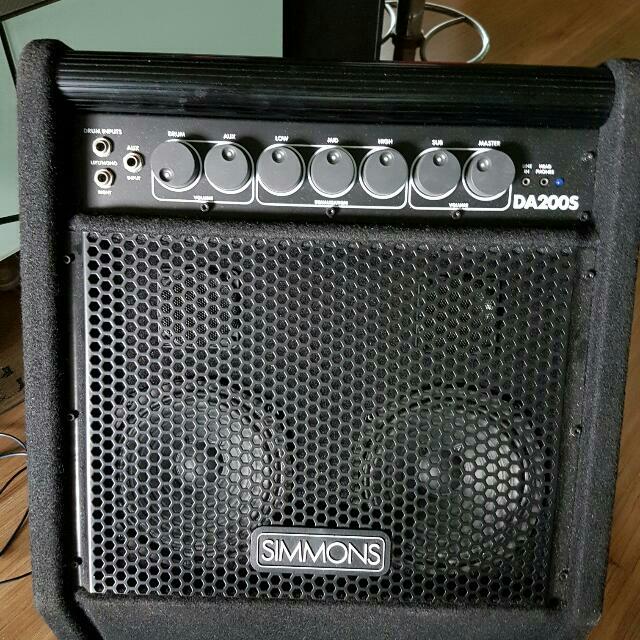 Simmons DA200S Electronic Drum Monitor