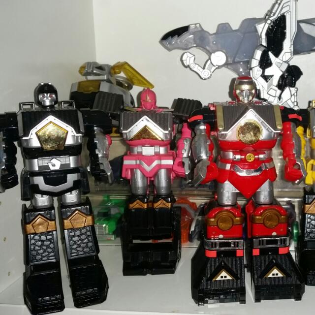 Super Sentai Power Rangers Shogun Megazord Toys Games Bricks Figurines On Carousell