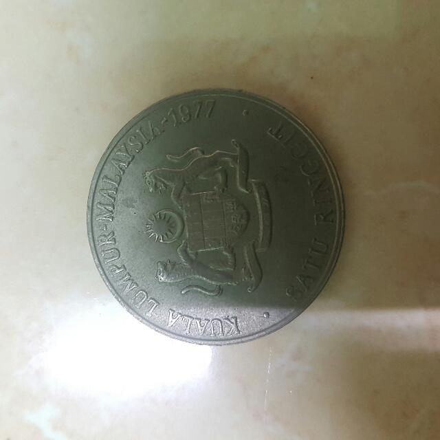 1 Ringgit Old Coin (Category: Currency) located in Klang. Submitted by aronlow (Listing ID 76084087, Image 1). Description: .