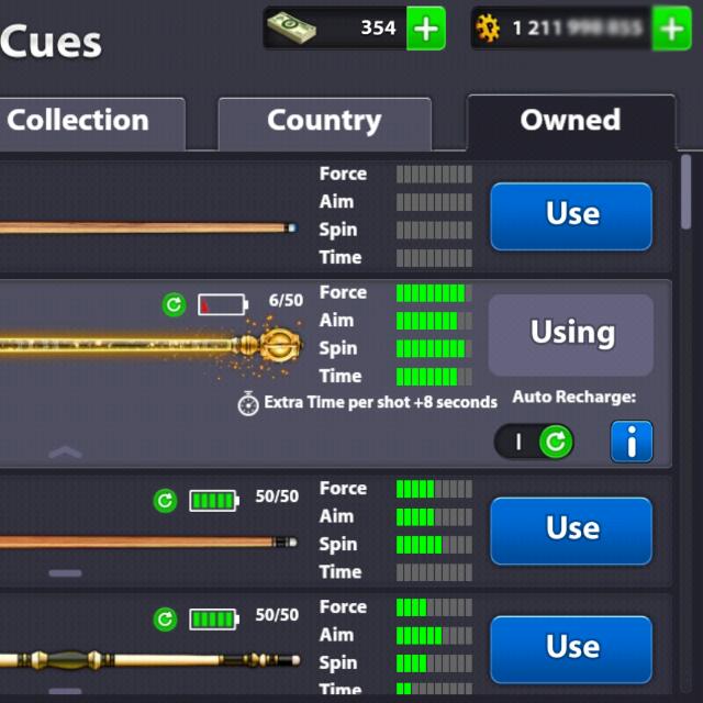 8 Ball Pool 1b Coins Account 354 Cash Galaxy Cue Toys Games Video Gaming Video Games On Carousell