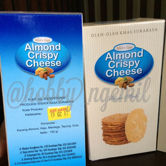 Almond Crispy Original Food Drinks Packaged Snacks On Almond Crispy Original Food Drinks Packaged Snacks On