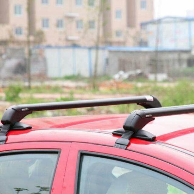 Car Roof rack With Roof Box., Car Accessories, Accessories on Carousell