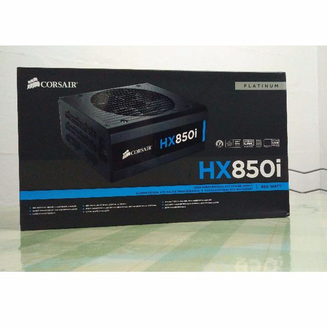 Corsair HXi Series HX850i power supply 80 plus platinum