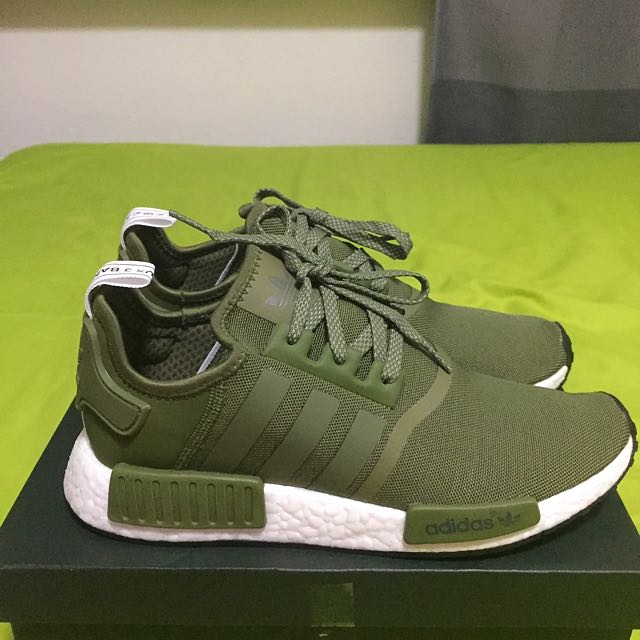 Adidas nmd olive deals green uk