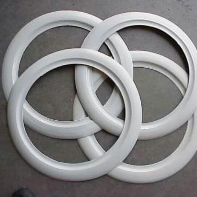 Rav White Wall Inserts, Auto Accessories on Carousell