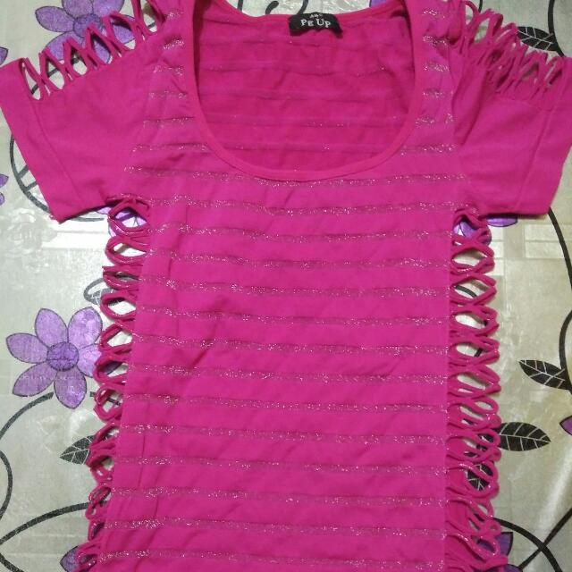 Sexy Fuschia Pink Top (Category: Sleeveless) located in Antipolo. Submitted by prettyqueen08 (Listing ID 76105719, Image 1). Description: .