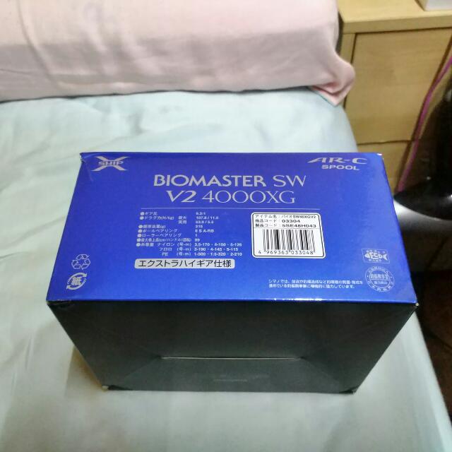 SHIMANO Spinning reel 13 Biomaster SW 4000XG-A body only 03158