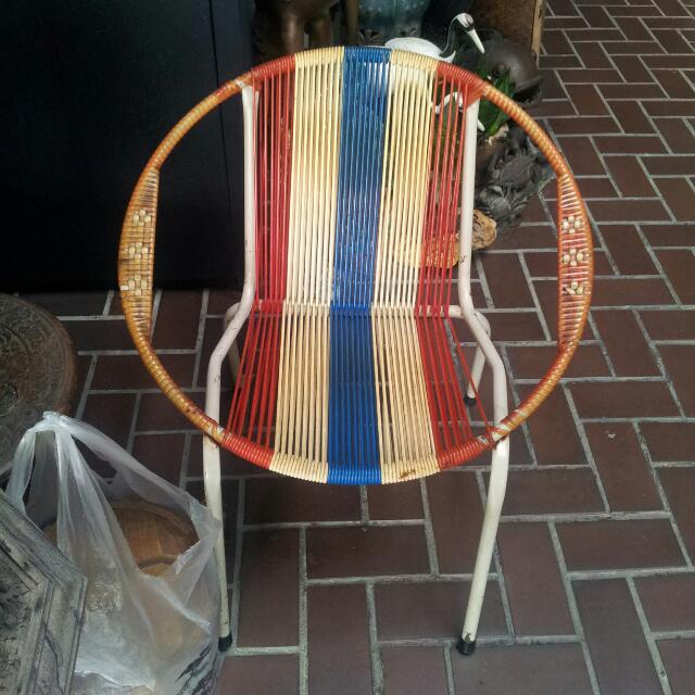 Vintage Elastic String Chair, Hobbies & Toys, Memorabilia ...