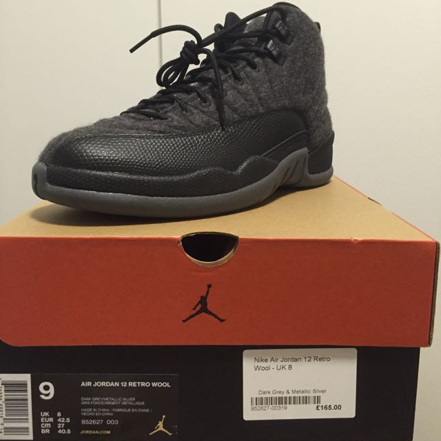 jordan 12 wools