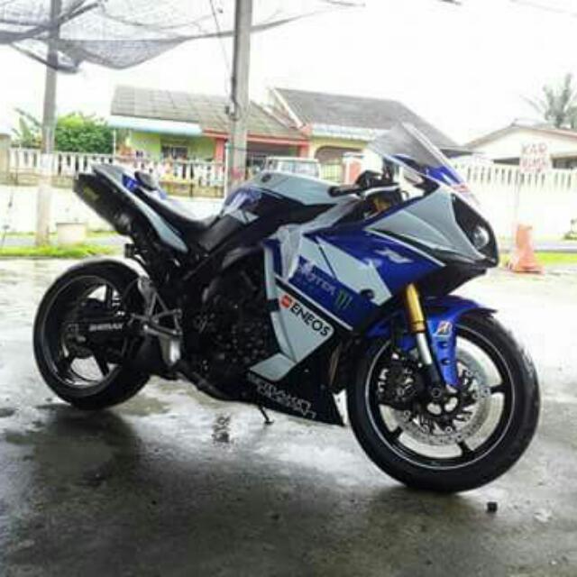 KumpulanGambarninja rr lepas fairingNew