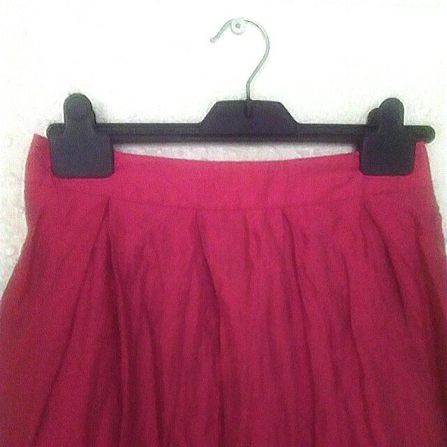 Sale Reduced To 20 Asos Hot Pink Party Skirt Women S Fashion