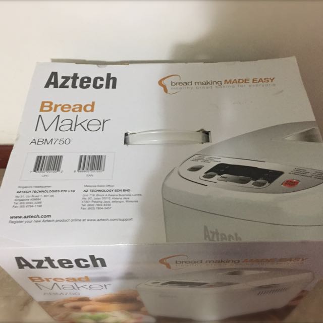 Aztech Bnew bread Maker, TV & Home Appliances, Kitchen Appliances ...