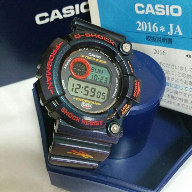 CASIO G SHOCK GW-201-6JF FROGMAN