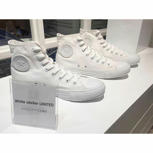Converse white sale atelier tokio