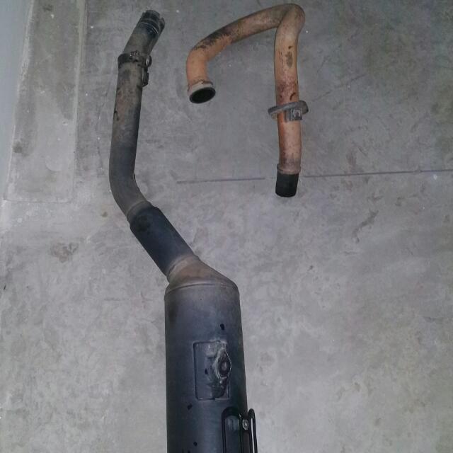 Drz400sm Oem Exhaust, Car Accessories on Carousell