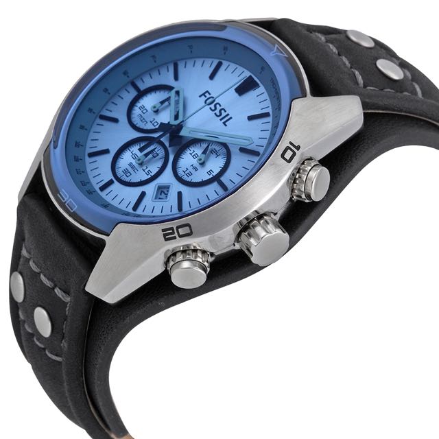 Fossil Cuff Leather Chrono Watch CH2564 BNIB Mobile Phones