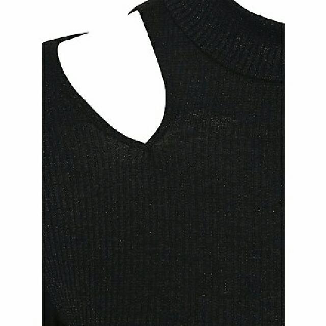 George Asda Ribbed Cold Shoulder Top
