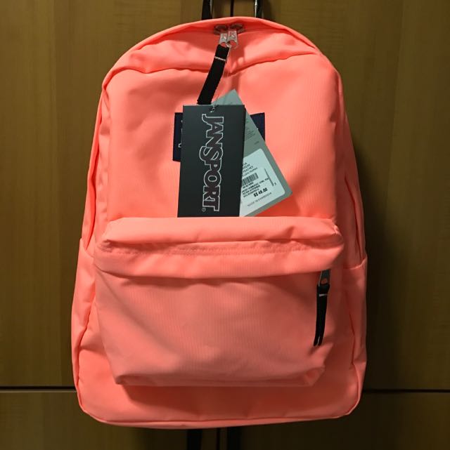 jansport coral peaches Women s Fashion Bags Wallets Beach Bags on Carousell