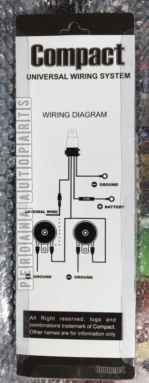 Klakson Keong Bosch Ec6 Relay Set Auto Accessories On Carousell