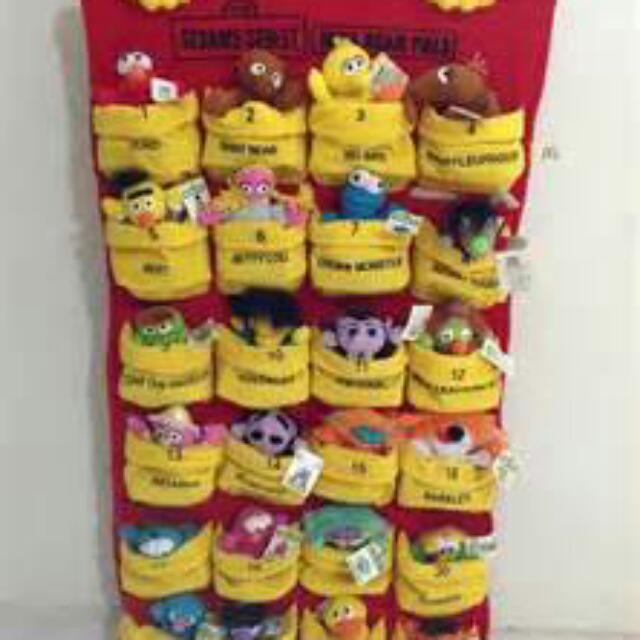 sesame street mcdonalds toys