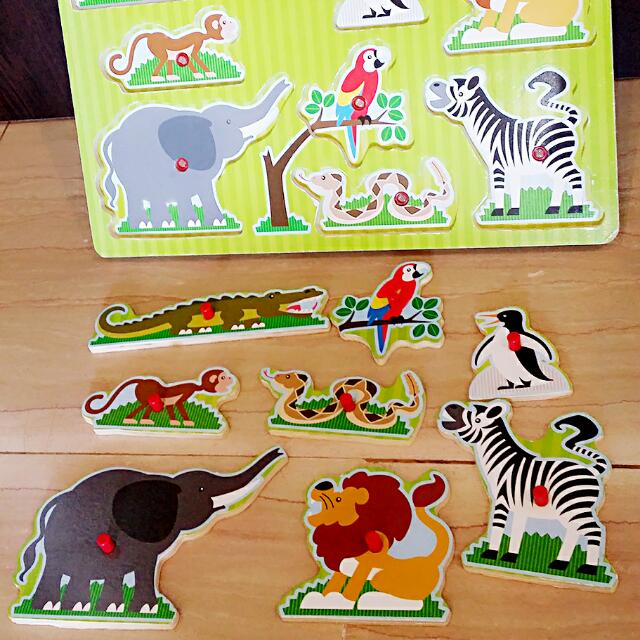 Melissa and doug sound puzzle zoo animals sale