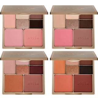 預購 Stila perfect me perfect hue palette 眼影腮紅彩妝盤，贈刷具組 & 唇蜜