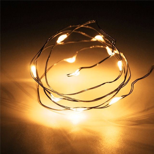 Image result for copper wire fairy lights 1meter