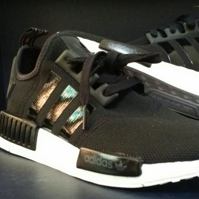 adidas nmd rose gold and black