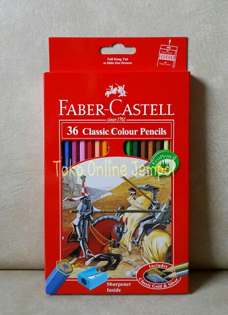 Atk0080fc 36warna Classic Colour Pensil Warna Faber Castell 115856