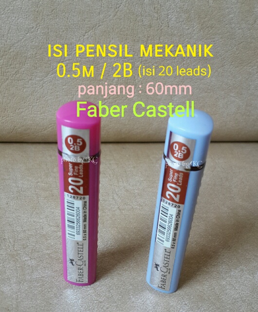 Atk0105fc Isi20lead 2b Refill Isi Pensil 0 5mm Faber Castell