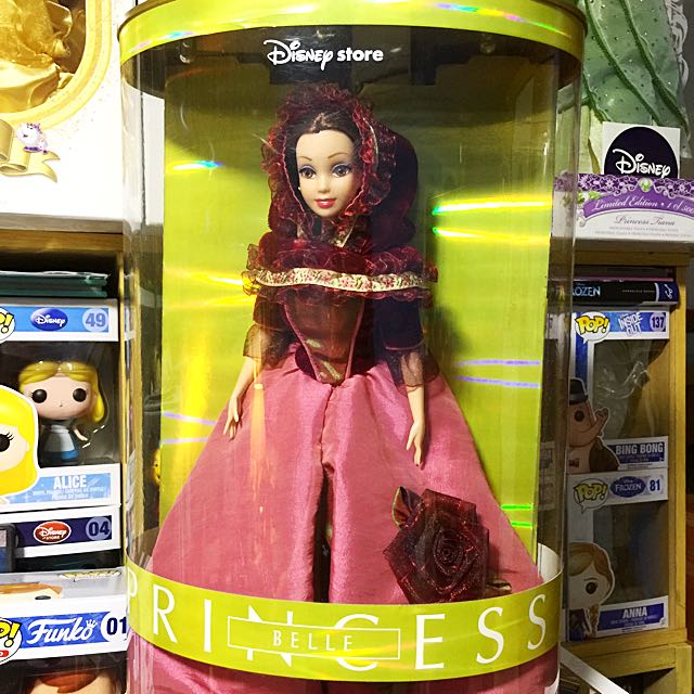 princess belle doll disney store