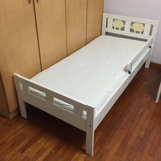 Ikea kids sale bed mattress