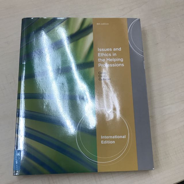 Issues And Ethics In The Helping Profession Covey Books