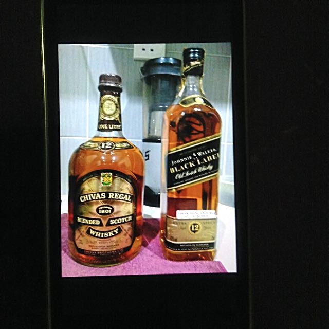 Johnnie Walker Black Label & Chivas Regal, Food & Drinks ...