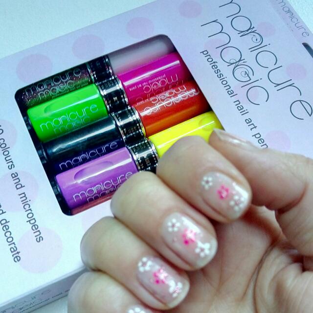 Manicure Magic Nail Art Pens Bright Health Beauty Nail Care