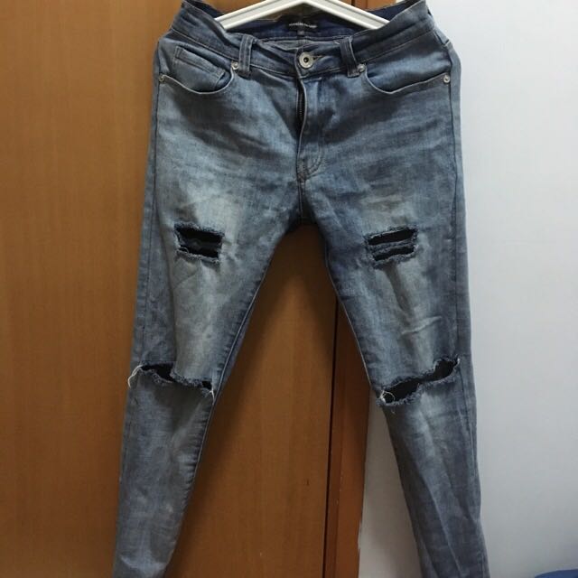 Maniere De Voir Represent Clothing Jeans Denim Ripped Destroyed
