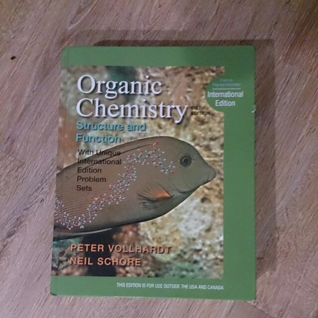 Organic Chemistry Structure And Function Peter Vollhardt 6e