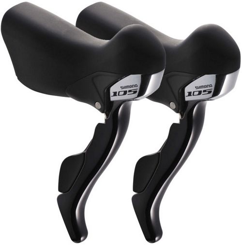 overdrijven Rodeo zout Shimano 105 5700 10 Speed STI Shifters (New), Sports Equipment, Bicycles &  Parts, Bicycles on Carousell