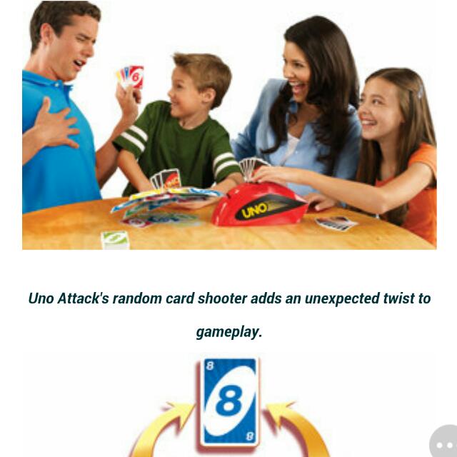 Uno Attack (Category: Board Games & Puzzles) located in Singapore. Submitted by mysweetpeas (Listing ID 76320890, Image 3). Description: .