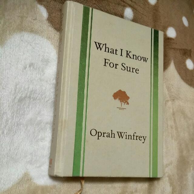 What I Know For Sure Oprah Winfrey Books Stationery - 