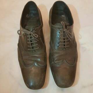 ORI AUTHENTIC LEATHER LACEUP SHOES BATSANIS SIZE 40