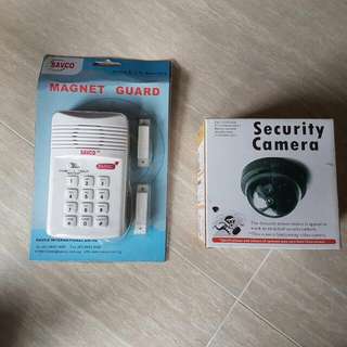 Home Security Magnet Guard And Dummy Security Camera